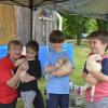 Brenda with kids & ferrets (2)