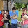 Brenda with kids & ferrets (3)