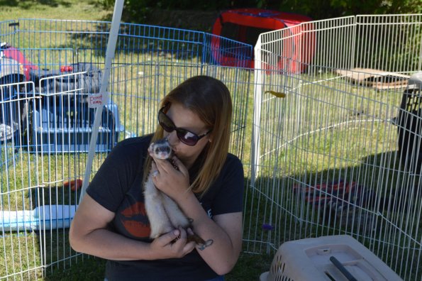 Christine with Bandit1