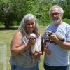 Mary with Fern & Daisy