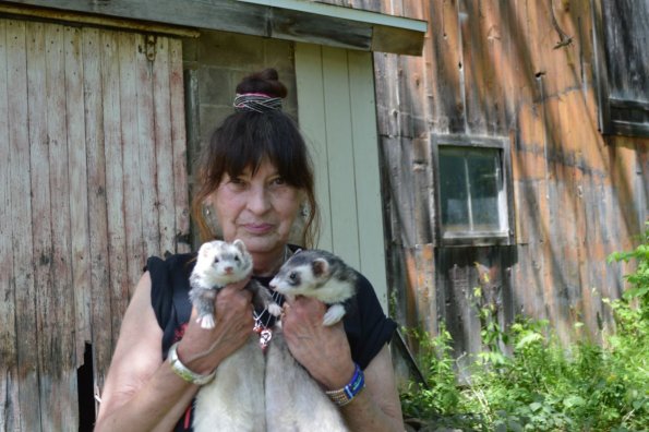 Mary with Sasquatch & Shadow (2)
