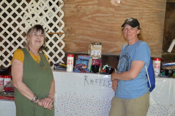 Raffle Winners Mary & Harmony 