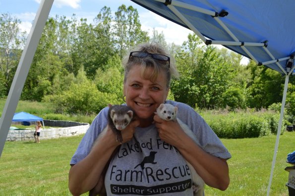 Tina with Bear & Lydia