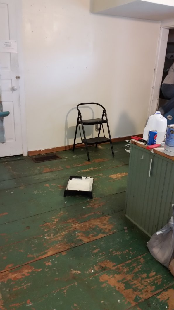 playroom floor before north